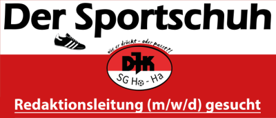 Redaktionsleitung für den Sportschuh gesucht